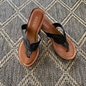 Guess Cork Wedge Sandal